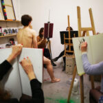 Activité EVJF Barcelone : cours dessin nu