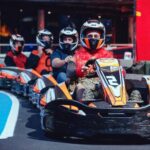 Karting à Barcelone pendant un EVG